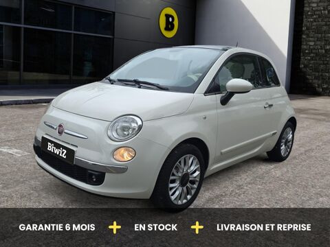Fiat 500 1.2 8v 69 ch Lounge /Toit panoramique 2015 occasion P&eacute;zenas 34120