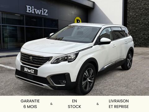 Peugeot 5008 1.5 Bluehdi 130 ch Allure Business /7 Places/Cam&eacute;ra de recul 2019 occasion La Rochelle 17000
