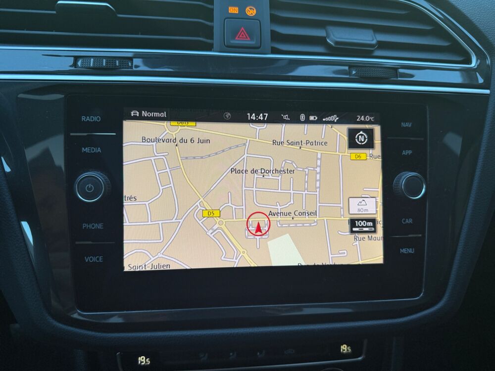 Tiguan 2.0 Tdi 150 ch R-Line Dsg 7 Bva /Crochet d'atelage/ Toit Pan 2019 occasion 14400 Bayeux