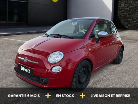 Fiat 500 Twinair 85 Ch Lounge Start-stop /Toit Panoramique/Boite Auto 2011 occasion Chamali&egrave;res-sur-Loire 43800