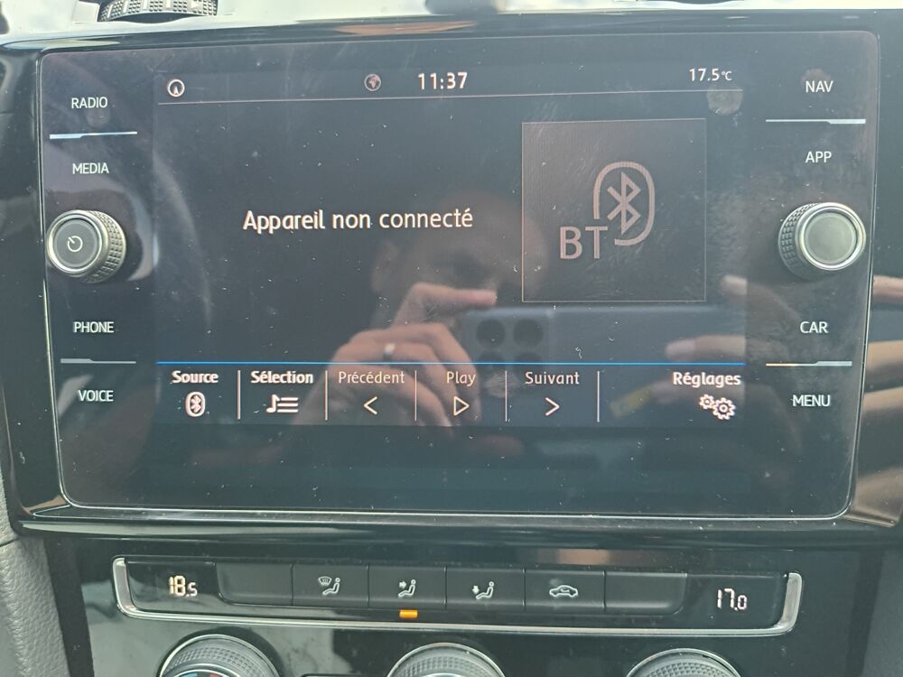 Golf 1.0 Tsi 110 ch Connect /Carplay/Cam&eacute;ra de recul/Clim bizones 2018 occasion 87500 Saint Yrieix La Perche