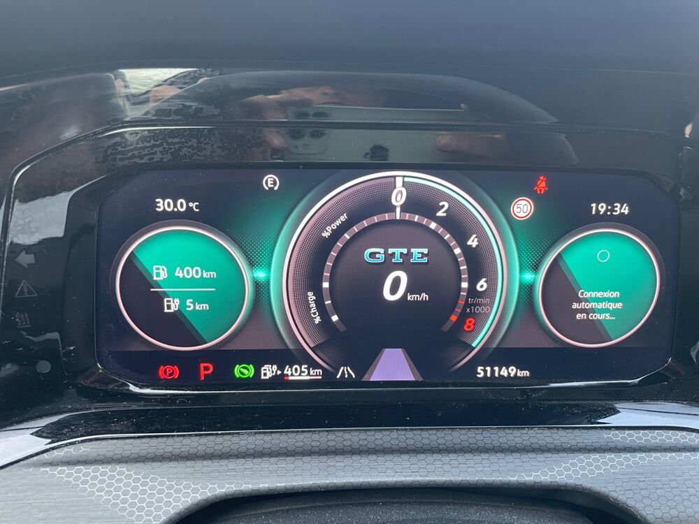 Golf VIII PHEV 1.4 eHybrid 245 ch GTE DSG6 /Attelage/Entretien &agrave; 2021 occasion 30000 N&icirc;mes