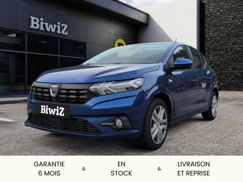 Dacia Sandero 1.0 TCe 90 ch Confort /1&egrave;re main/Apple Carplay Android Auto/ 2021 occasion Tarare 69170