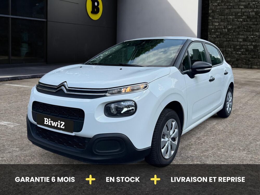 C3 1.2 68 ch Live /Suivi Citro&euml;n/Connect/R&eacute;gulateur/Assist 2018 occasion 59000 Lille
