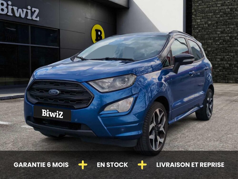 Ecosport 1.0 EcoBoost 125 ch ST-Line /Pack Hiver/Attelage/Android Aut 2018 occasion 69170 Tarare