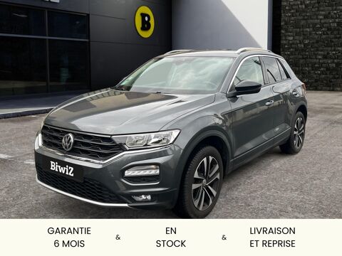 Volkswagen T-ROC Tsi 115 Iq-drive Gris Indium Deuxi&egrave;me main 2020 occasion Levallois-Perret 92300