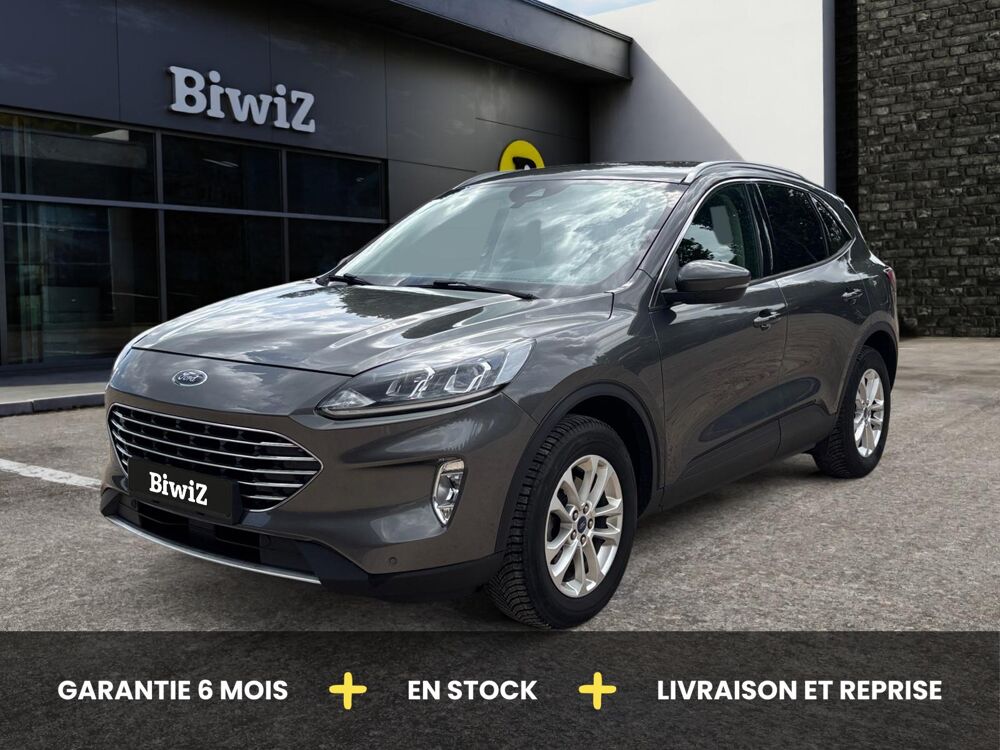 Kuga 2.5 Duratec 190h 150 ch Hybrid Fhev 1.1kwh Titanium 4x2 Bva 2021 occasion 43120 Monistrol-sur-Loire
