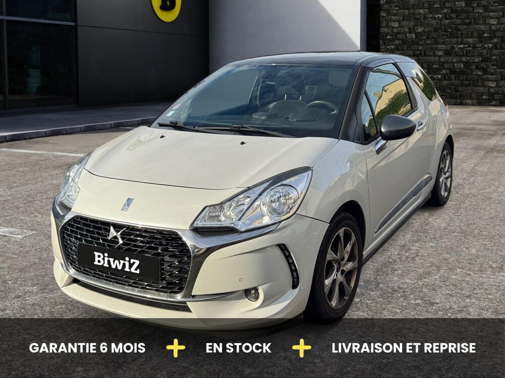 DS3 1.2 Puretech 110 ch So Chic Bva /Distribution faite/R&eacute;gulate 2016 occasion 53100 Mayenne