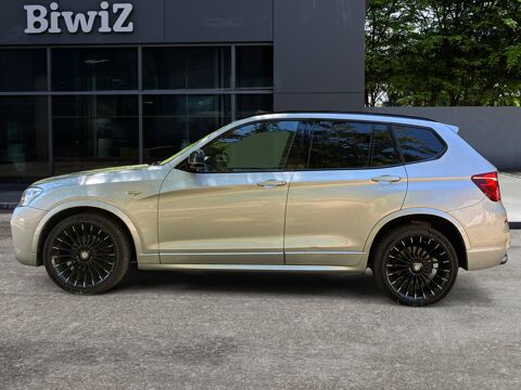 X3 xDrive35i 306ch /Toit ouvrant panoramique/Cuir ivoire/Pack M 2017 occasion 19000 TULLE