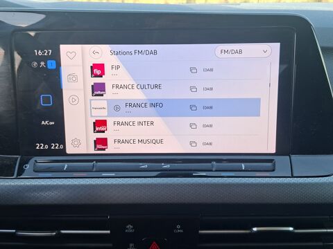 Golf 8 1.5 eTSI 130 ch active dsg7 /2eme main/Entretien Volkswage 2022 occasion 43000 Le Puy-en-Velay
