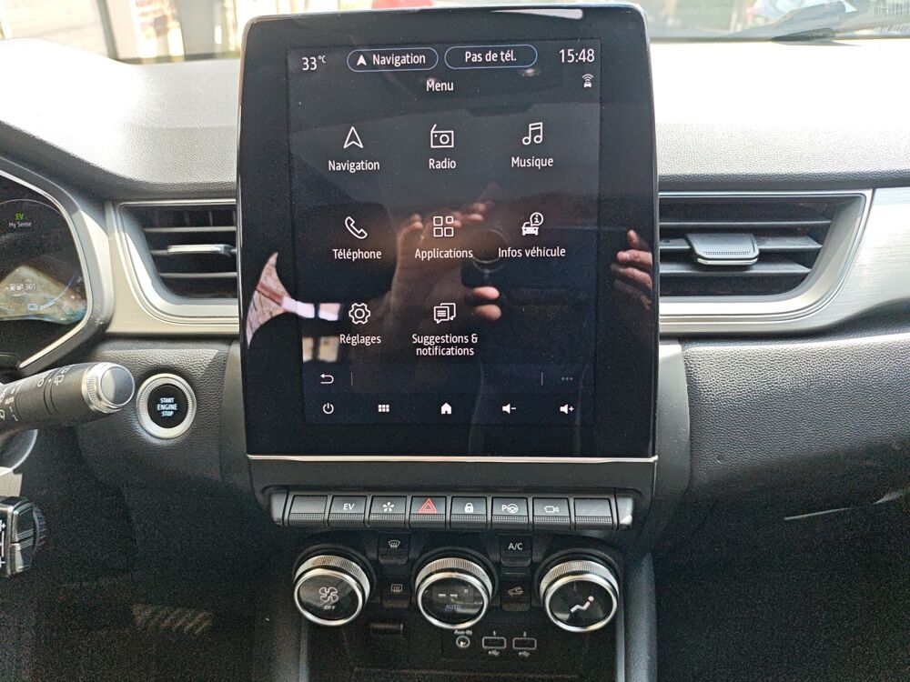 Captur 1.6 E-Tech Plug-in Hybrid 160ch Intens /1&egrave;re main/ Carplay e 2020 occasion 35000 Rennes