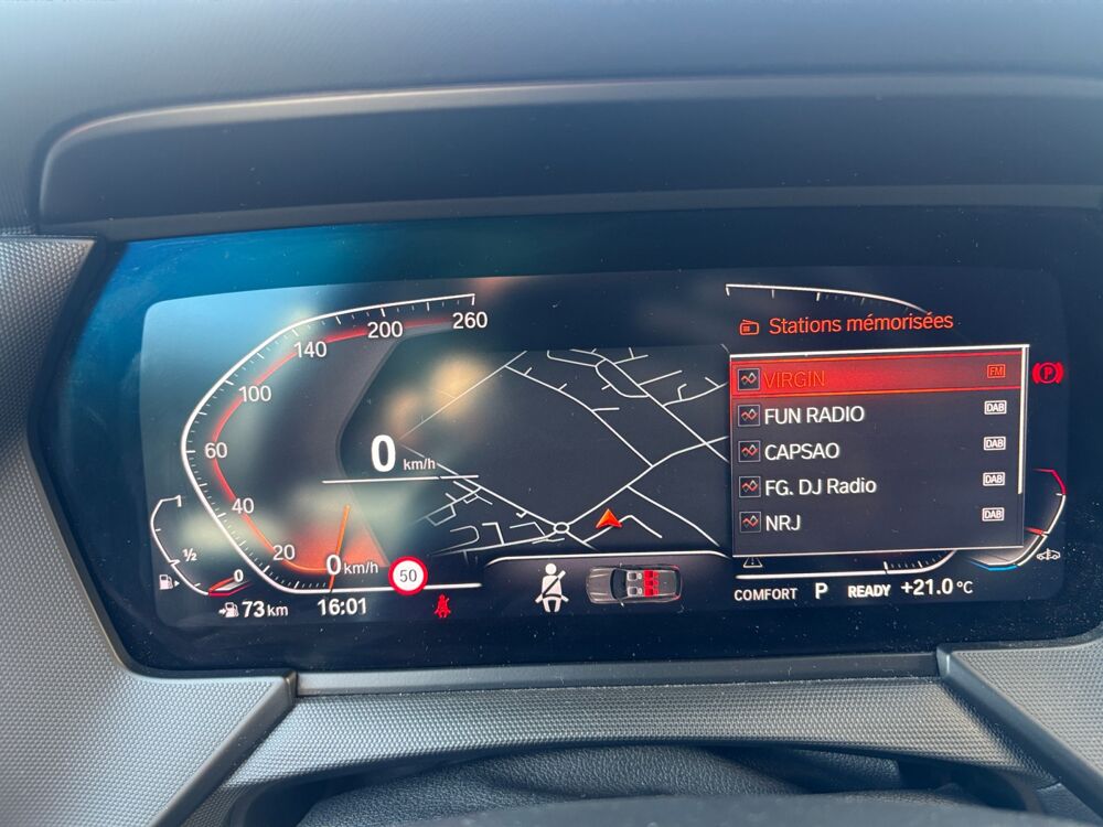 S&eacute;rie 1 118i 136 ch M-sport Dkg /Suivi complet/Camera/Carplay 2021 occasion 43120 Monistrol-sur-Loire