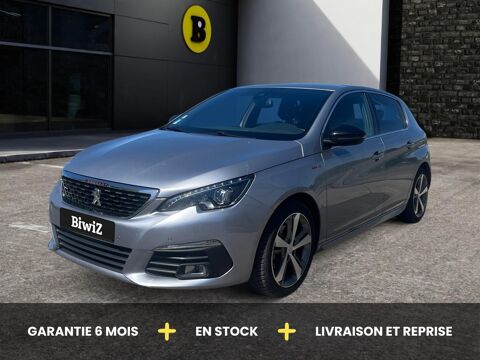 Peugeot 308 1.2i 130 ch Gt Line Eat6 Bva /Apple Carplay/Clim Auto/Semi C 2018 occasion Thonon-les-Bains 74200