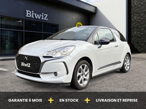 Citro&euml;n DS3 1.2 110 ch Sochic Start-stop /Cabriolet/Bluetooth / R&eacute;gulat 2018 occasion Bourgoin-jailleu 38300