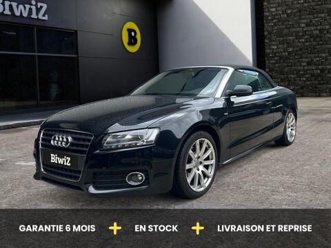 Audi A5 Cabriolet 1.8 Tfsi 160 ch S-line Multitronic Bva /Capote &eacute;le 2012 occasion Dourdan 91410