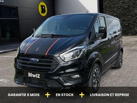 Ford Transit Custom Cabine Approfondie 2.0 185 ch L1h1 Sport Bva /TVA R&eacute;cup&eacute;rabl 2021 occasion Caen 14000