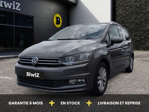 Volkswagen Touran 1.6 TDI 115 ch Bluemotion Carat 7 places /7 places/si&egrave;ges av 2016 occasion Tarare 69170