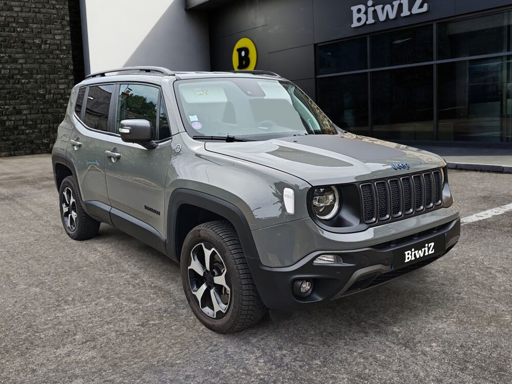 Renegade 1.3 T4 240 4xe Hybrid PhevTrailhawk Awd /Apple CarPlay/Clima 2021 occasion 35000 Rennes