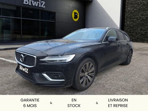 Volvo V60 2.0 B4 197 ch Mhev Hybrid Inscription Bva /Carplay/Cam&eacute;ra de 2021 occasion Vern-sur-Seiche 35770