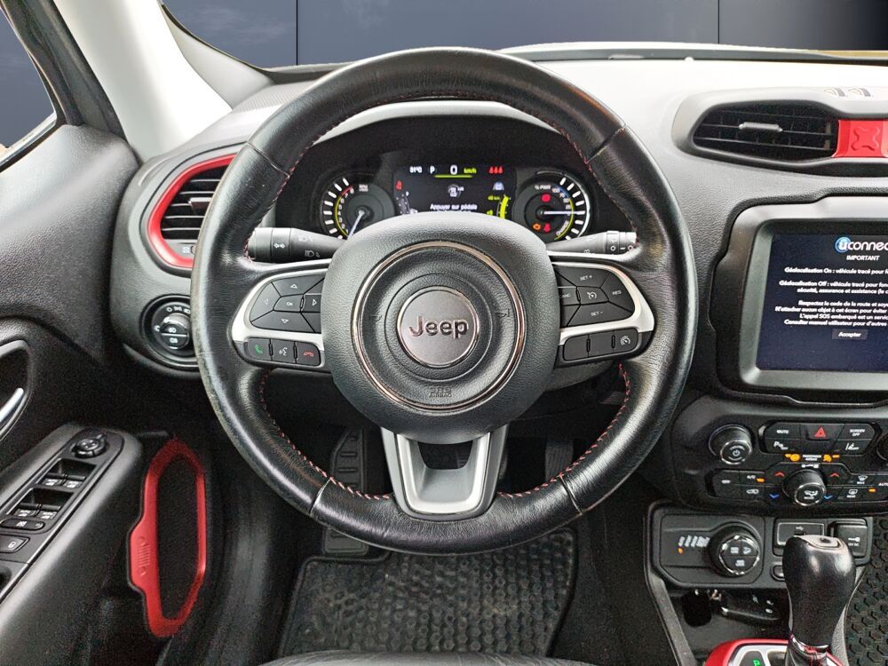Renegade 1.3 T4 240 4xe Hybrid PhevTrailhawk Awd /Apple CarPlay/Clima 2021 occasion 35000 Rennes