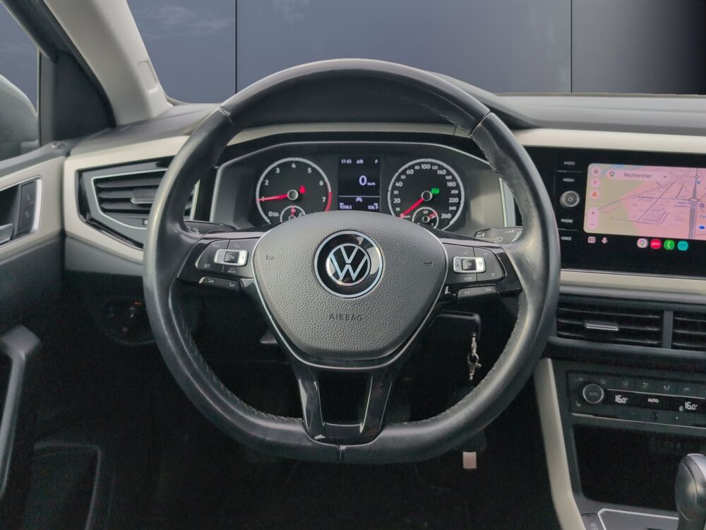 Polo 1.0 TSI 110 ch Carat DSG7 /Phares LED/Apple Carplay Android 2021 occasion 42160 Andr&eacute;zieux-Bouth&eacute;on