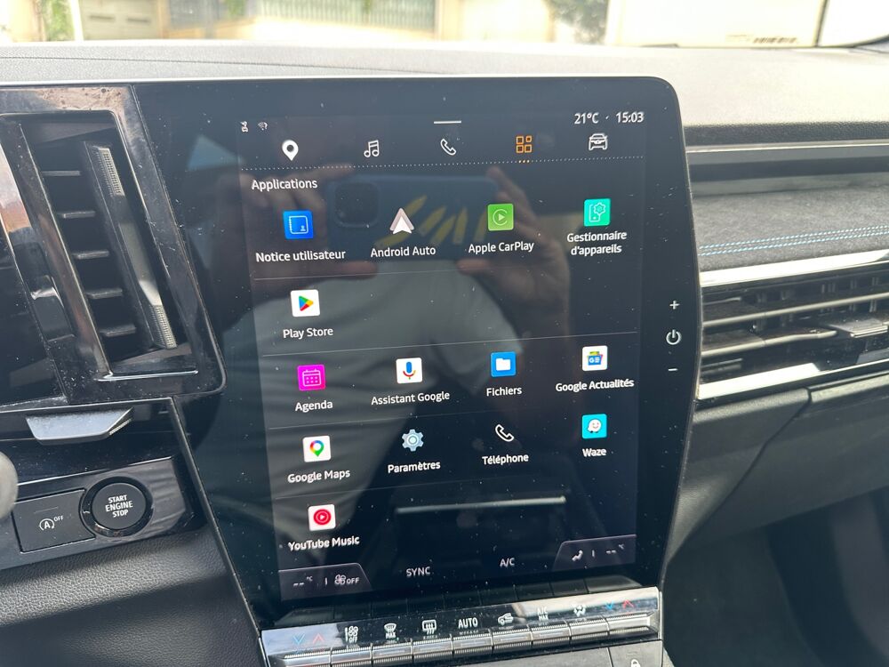 Austral 1.3 Tce 160 ch Hybrid Techno Esprit Alpine Bva /Carplay/Cam&eacute; 2023 occasion 91410 Dourdan