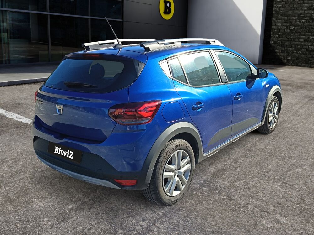 Sandero Stepway 1.0 Tce Eco-g Gpl 100 ch Confort /1&egrave;re main/Cam&eacute;ra d 2022 occasion 40110 Morcenx