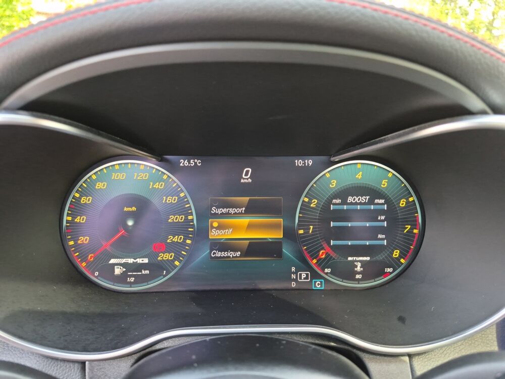 Classe C Coupe 3.0 43 390 ch Amg 4matic Speedshift Tct Bva /Toit Ouvr 2018 occasion 41700 Le Controis en Sologne