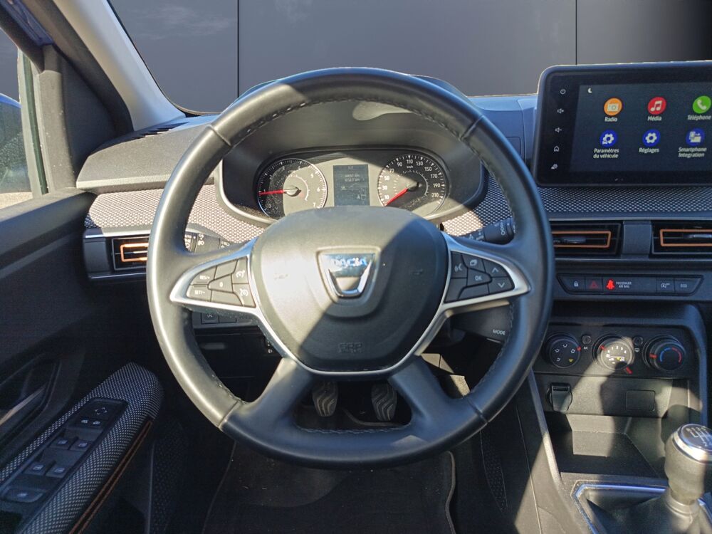 Sandero Stepway 1.0 Tce Eco-g Gpl 100 ch Confort /1&egrave;re main/Cam&eacute;ra d 2022 occasion 40110 Morcenx