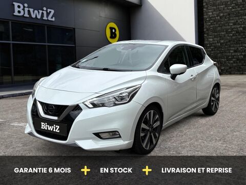 Nissan Micra 0.9 ig-t 90 ch Tekna Bose /Boitier Ethanol homologu&eacute;/Cam&eacute;ra 2017 occasion La Rochelle 17000