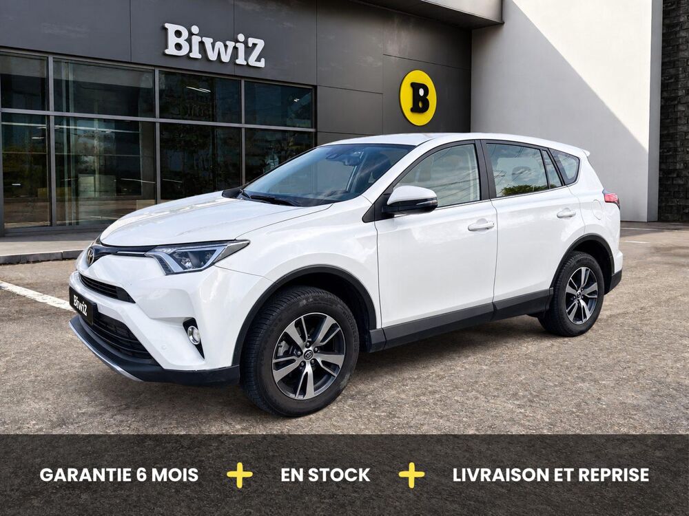 RAV 4 151 ch VVT-i Dynamic AWD /Attelage amovible / Suivi Toyota 2017 occasion 67500 Haguenau