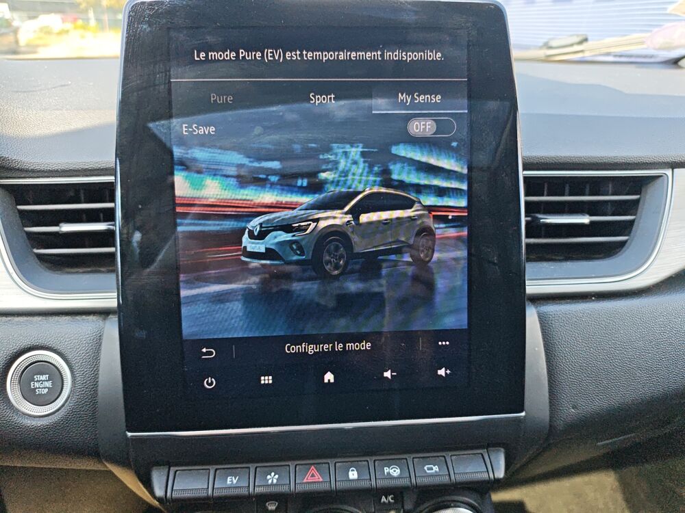 Captur 1.6 E-Tech Plug-in Hybrid 160ch Intens /1&egrave;re main/ Carplay e 2020 occasion 35000 Rennes
