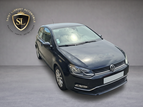 Volkswagen Polo 1.0 60 S&eacute;rie Sp&eacute;ciale Lounge 2015 occasion Saint-Laurent-du-Var 06700