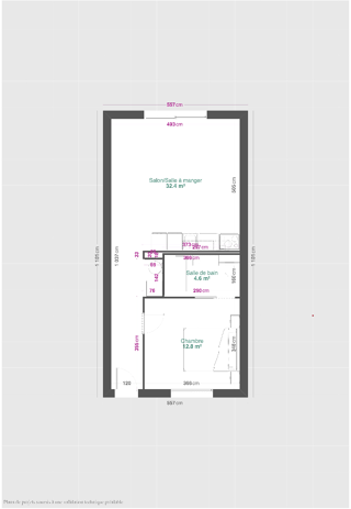  Appartement � vendre 2 pi�ces 50 m�