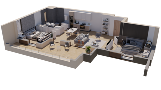  Appartement � vendre 3 pi�ces 70 m�