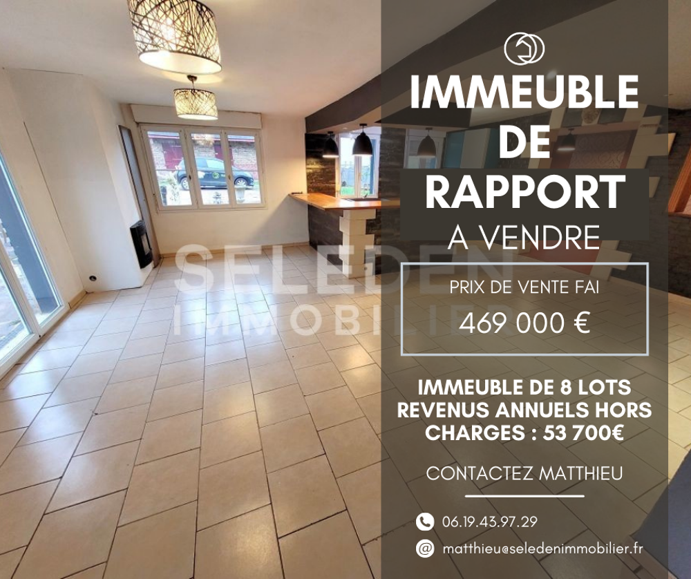 Vente Immeuble Immeuble de rapport � NOEUX LES MINES Noeux les mines
