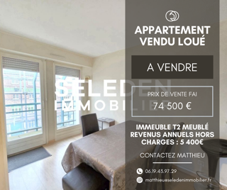  Appartement � vendre 2 pi�ces 40 m�