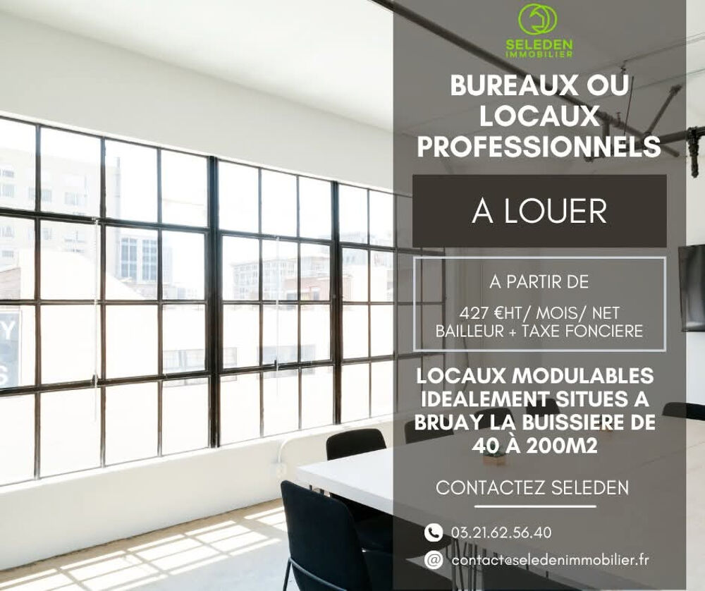   Bureaux de 41m2 à BRUAY LA BUISSIERE 