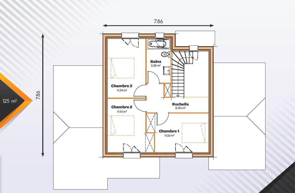 vente Maison - 5 pice(s) - 121 m Saint-Paul-sur-Save (31530)