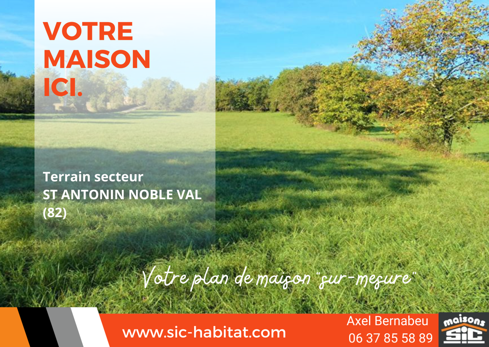 vente Maison - 5 pice(s) - 166 m Saint-Antonin-Noble-Val (82140)