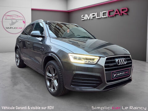 Audi Q3 Quattro Phase 2 2.0 TDI 16V S Tronic7 150 cv Bo&icirc;te auto SLIN 2018 occasion le Raincy 93340
