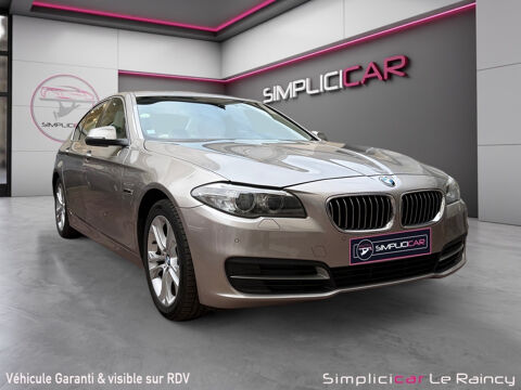 BMW S&eacute;rie 5 520d 190 ch Lounge 2014 occasion le Raincy 93340