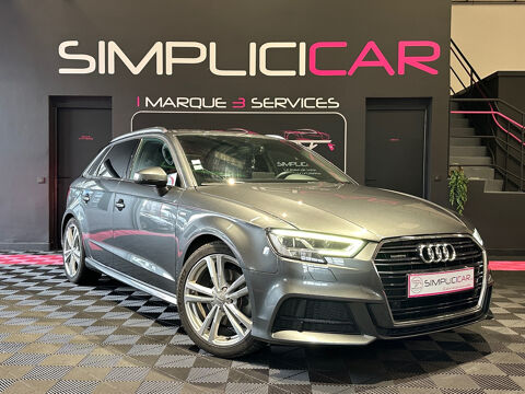 Audi A3 Sportback 2.0 TFSI 190 S tronic 7 Quattro S Line 2017 occasion La Motte-Servolex 73290