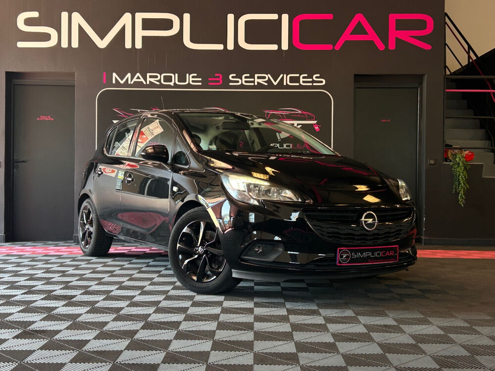 Corsa 1.4 Turbo 100 ch Black Edition 2019 occasion 73290 La Motte-Servolex