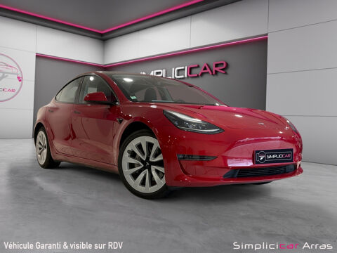Tesla Model 3 MODEL 3 Grande Autonomie AWD 2021 occasion Saint-Laurent-Blangy 62223