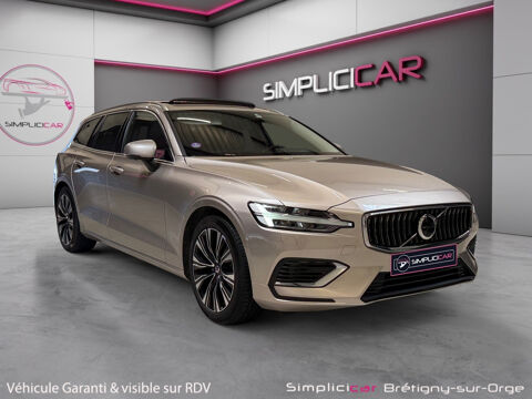 Volvo V60 T6 AWD Recharge 253 ch + 145 ch Geartronic 8 Ultimate 2023 occasion Bondoufle 91070