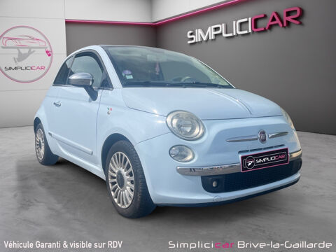 Fiat 500 1.2 8V 69 ch Lounge Pack Chrome Toit Pan