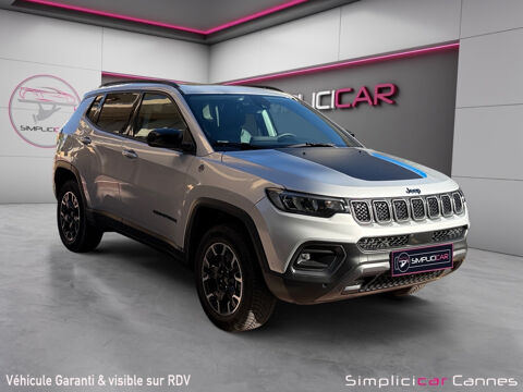 Jeep Compass 1.3 PHEV T4 240 ch 4xe eAWD Trailhawk 2022 occasion Cannes 06400