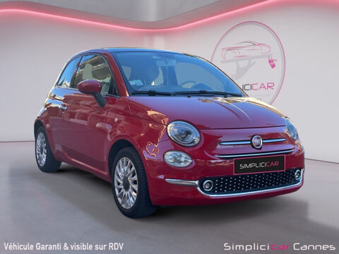Fiat 500 1.2 69 ch Lounge 2017 occasion Cannes 06400