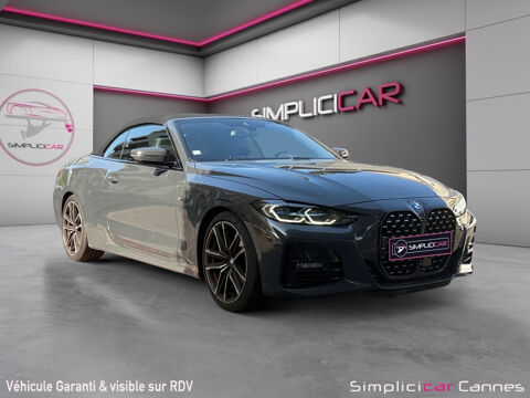 BMW Série 4 Cab 420i 184 ch BVA8 M Sport 2021 occasion Cannes 06400
